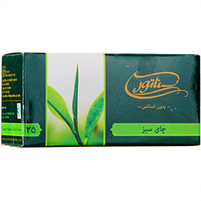 چای کیسه ای سبز  سناتور 25 عددی پارس زنبق